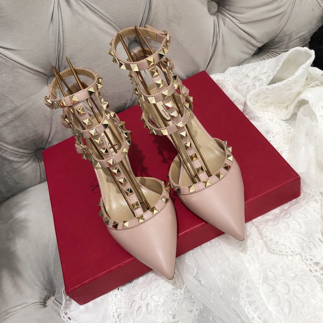 【Valentino】Valentino Valentino top version matte nude pink 3 with 6.5cm high heels