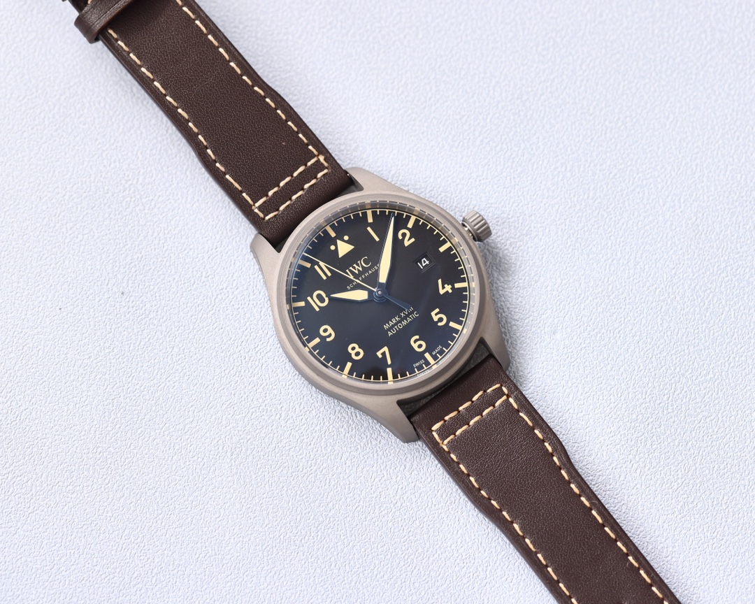 IWC- Vanguard Pilot's Watch Mark 18 - IW327006 with Japanese Mayuta 9015 movement