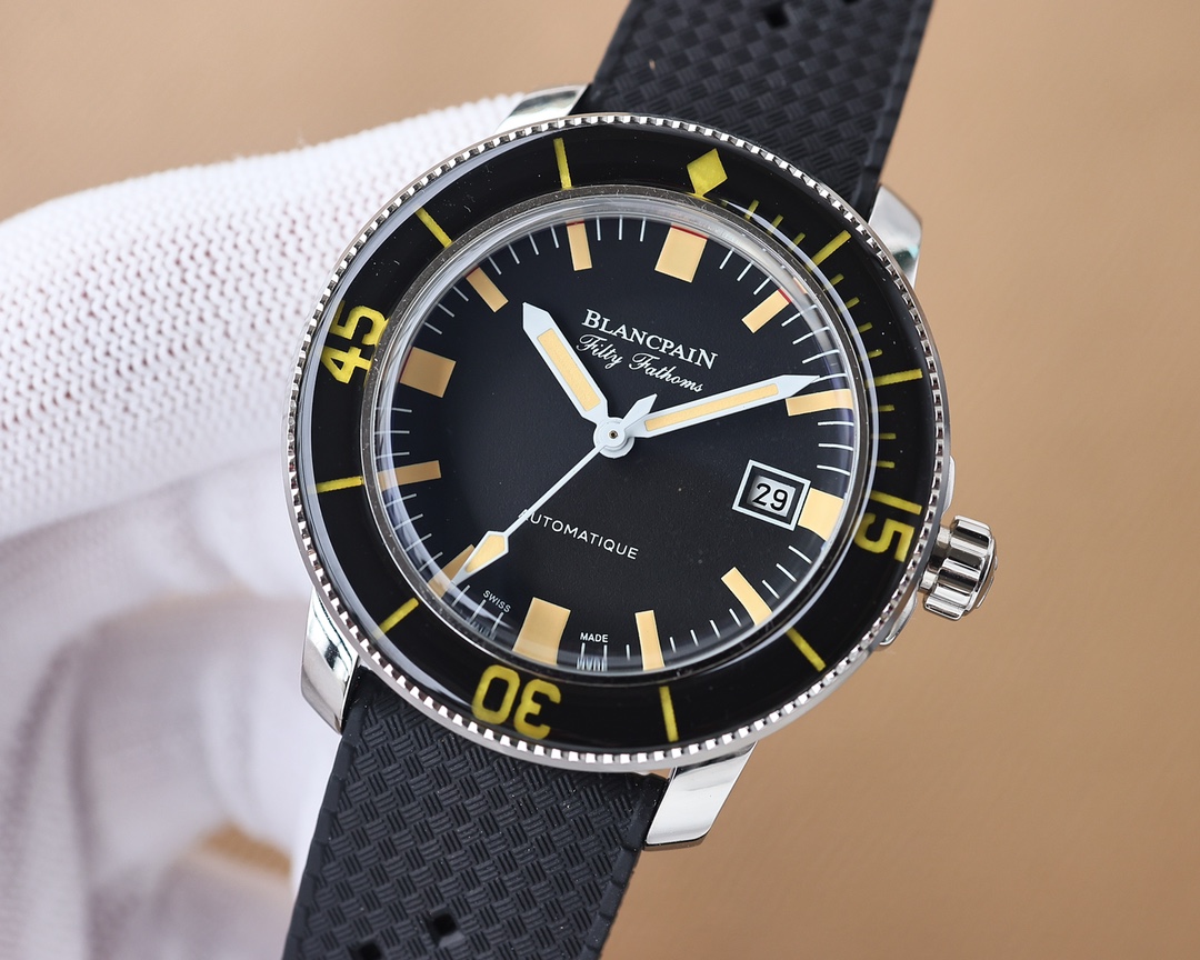 Blancpain Fifty Fathoms [Barracuda] with Calibre 9015 to Cal-1151 Accurate timekeeping
