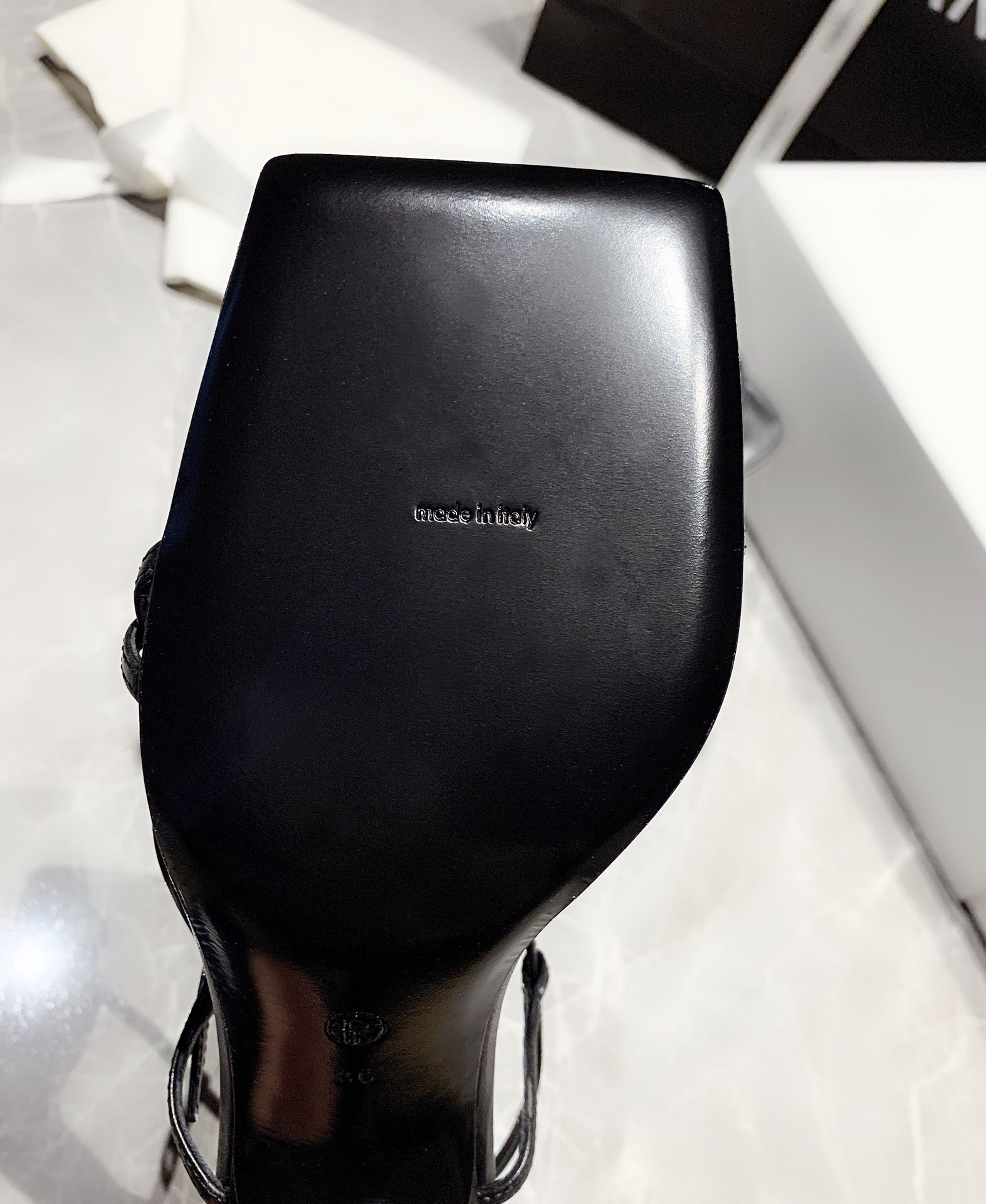 THE ROW - Top Edition Spring/Summer 2020 New The Row goddess level thin strap high heel sandals