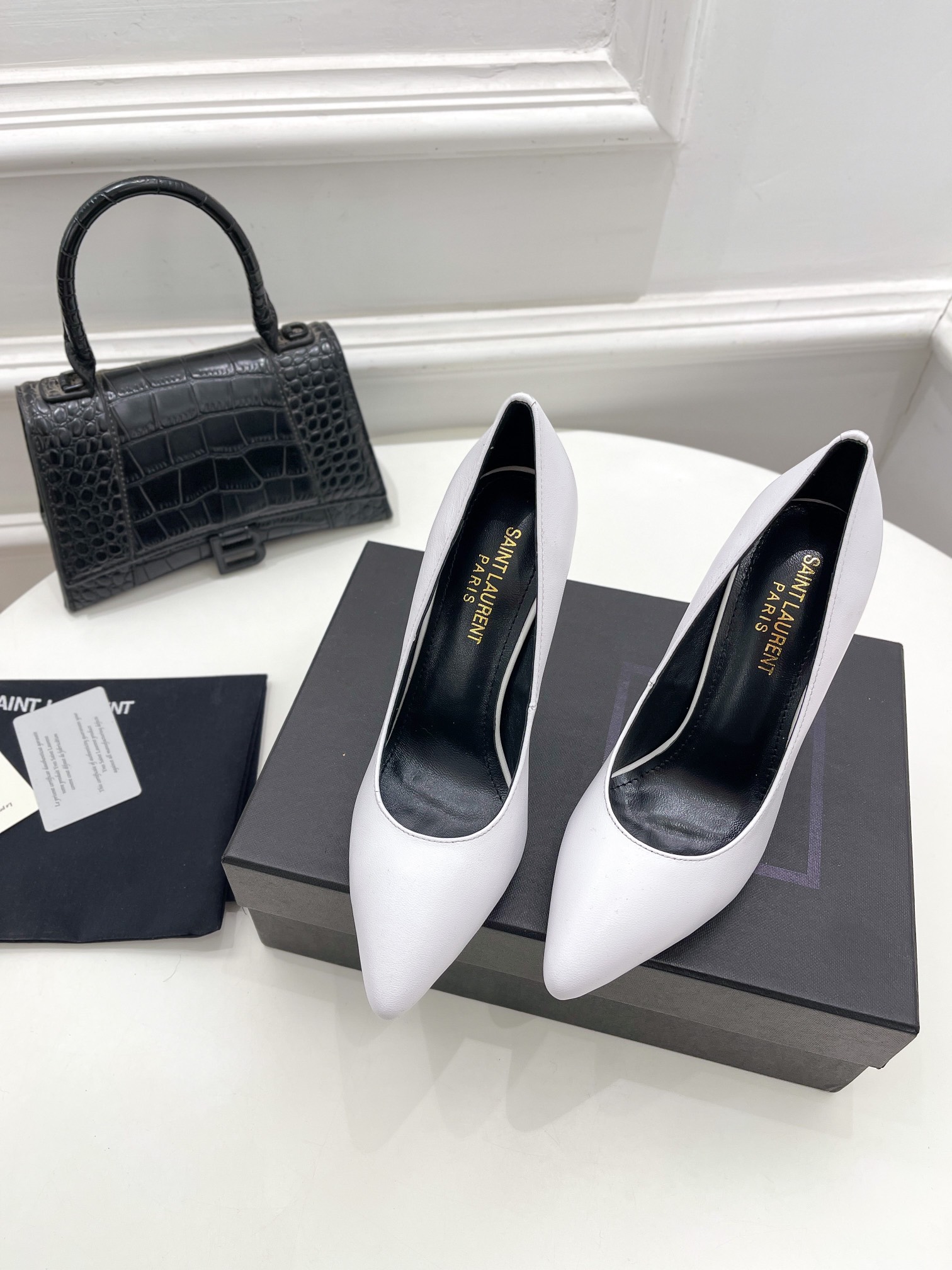 𝙎𝙖𝙞𝙣𝙩 𝙇𝙖𝙪𝙧𝙚𝙣𝙩 | 𝟐𝟎𝟐𝟏/𝐒𝐒 𝐧𝐞𝐰 YSL｜Roland 2022/fw early spring new baked high heels