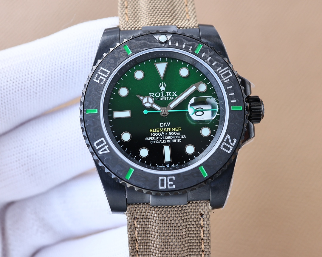 Rolex DIW Submariner PARAKEET new custom SUB water ghost