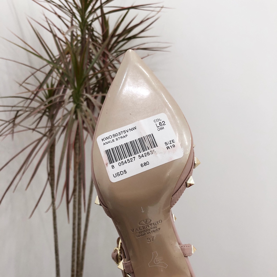 【Valentino】Valentino Valentino top version matte nude pink 3 with 6.5cm high heels