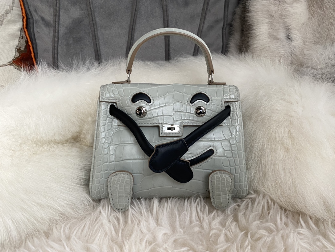 kelly doll  American crocodile top craftsmanship wax thread hand sewing