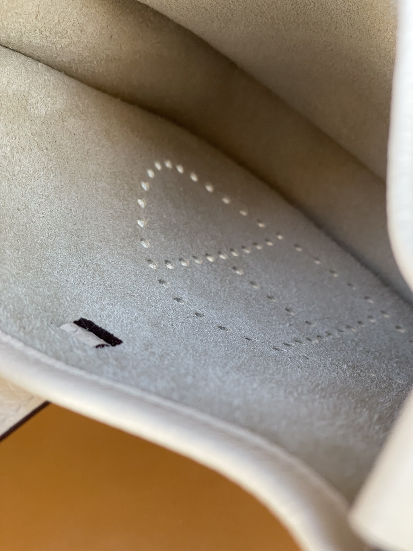 Mini Evelyn cream white tc leather