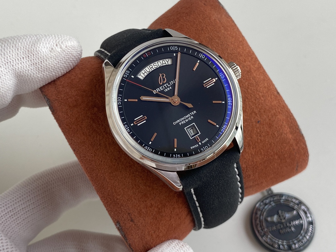 Breitling - Puia Automatic 316L steel CNC polished to perfection