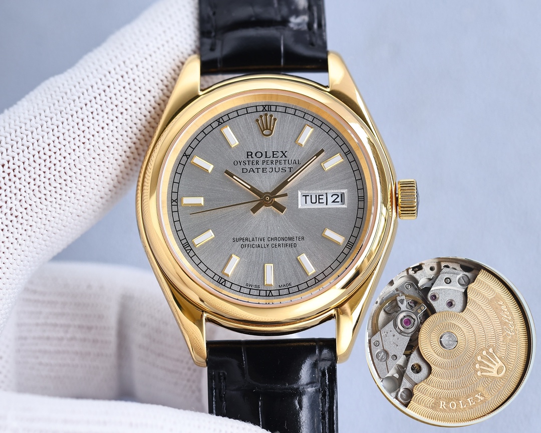 Rolex Newest Dual Calendar Men's Watch