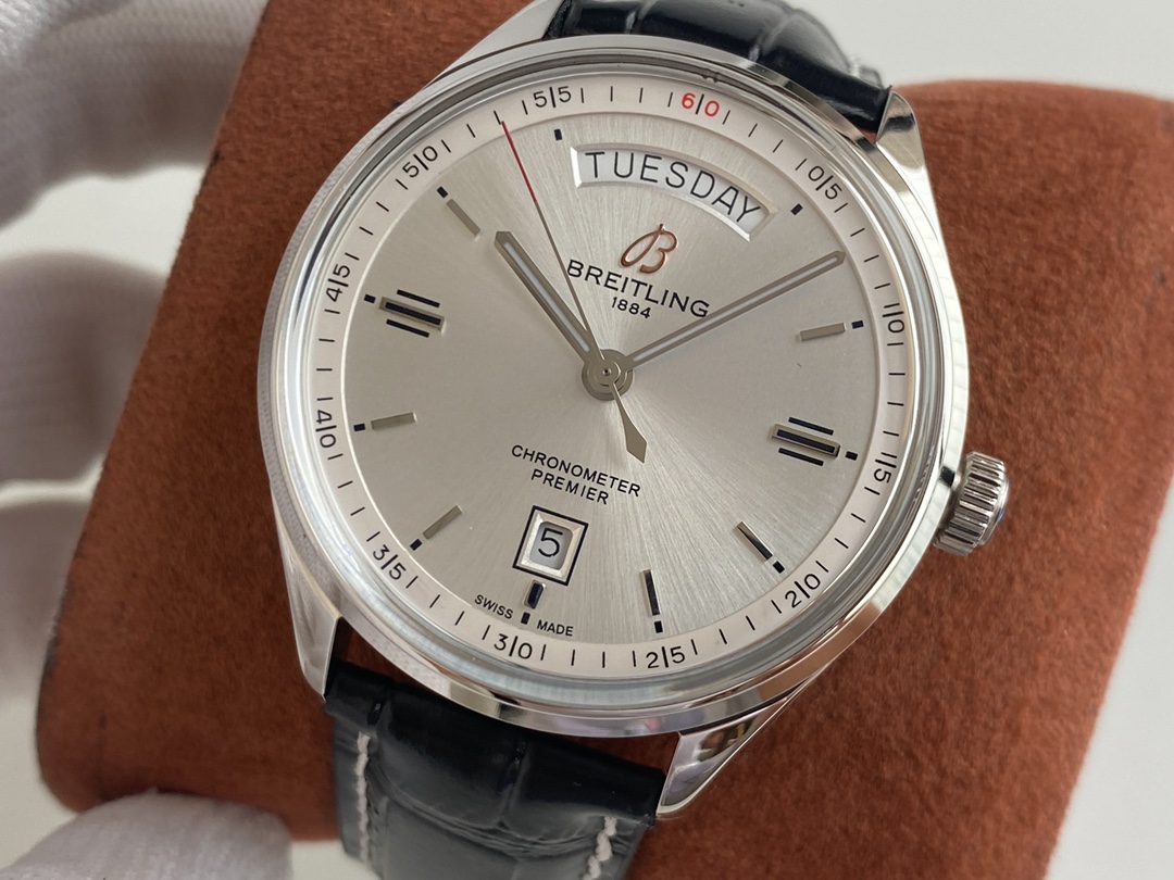 Breitling - Puia Automatic 316L steel CNC polished to perfection