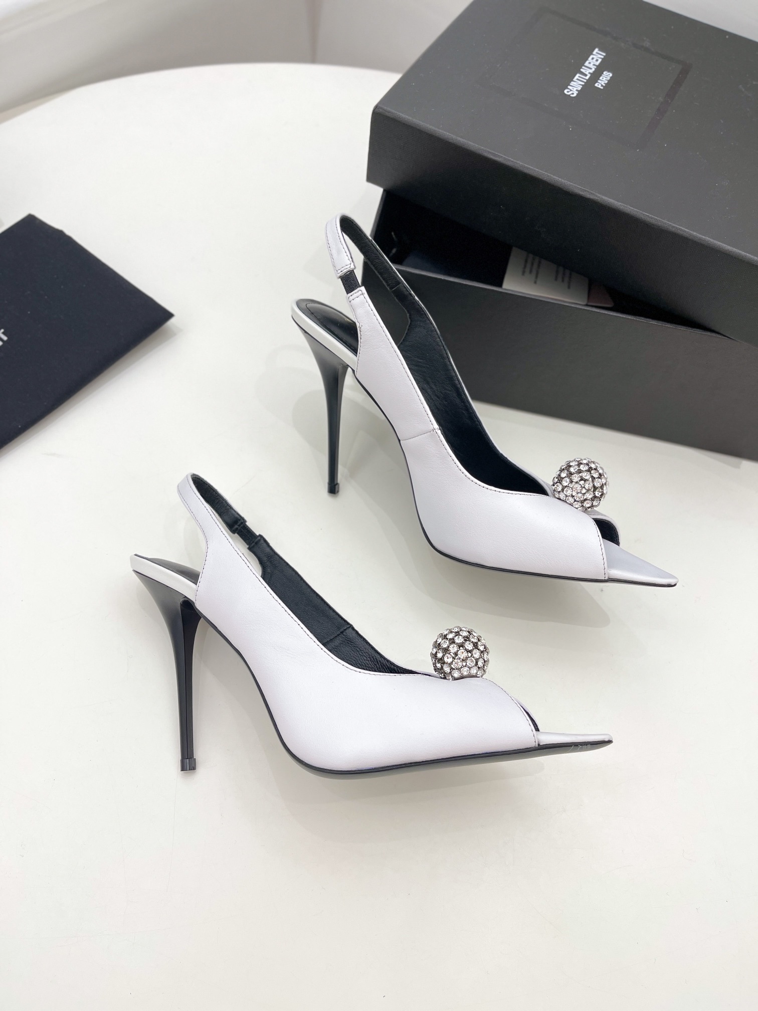 𝙎𝙖𝙞𝙣𝙩 𝙇𝙖𝙪𝙧𝙚𝙣𝙩 | 𝟐𝟎𝟐𝟏/𝐒𝐒 𝐧𝐞𝐰 YSL｜Roland 2022/fw early spring new baked high heels