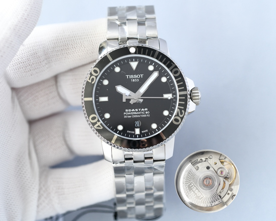 Tissot Starfish Series T120.407.17.041.00 New T120 Mechanical Men's Watch Speedo Series