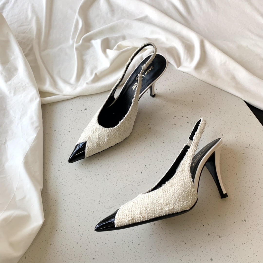 𝙎𝙖𝙞𝙣𝙩 𝙇𝙖𝙪𝙧𝙚𝙣𝙩 | 𝟐𝟎𝟐𝟏/𝐒𝐒 𝐧𝐞𝐰 YSL｜Saint Laurent 2022 early spring hot YSL absolute absolute sub metal chain high heels