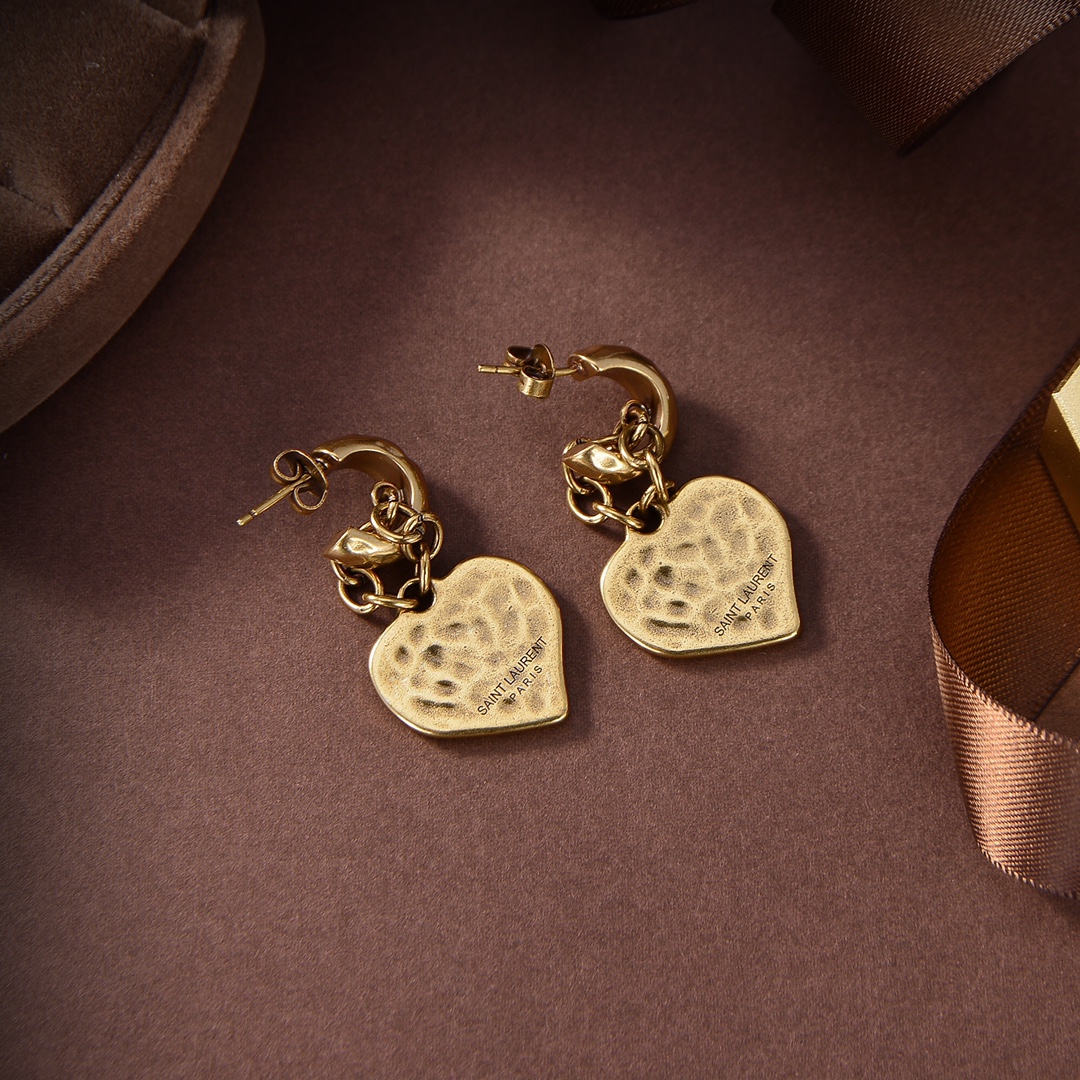 Saint Laurent YSL earrings studs
