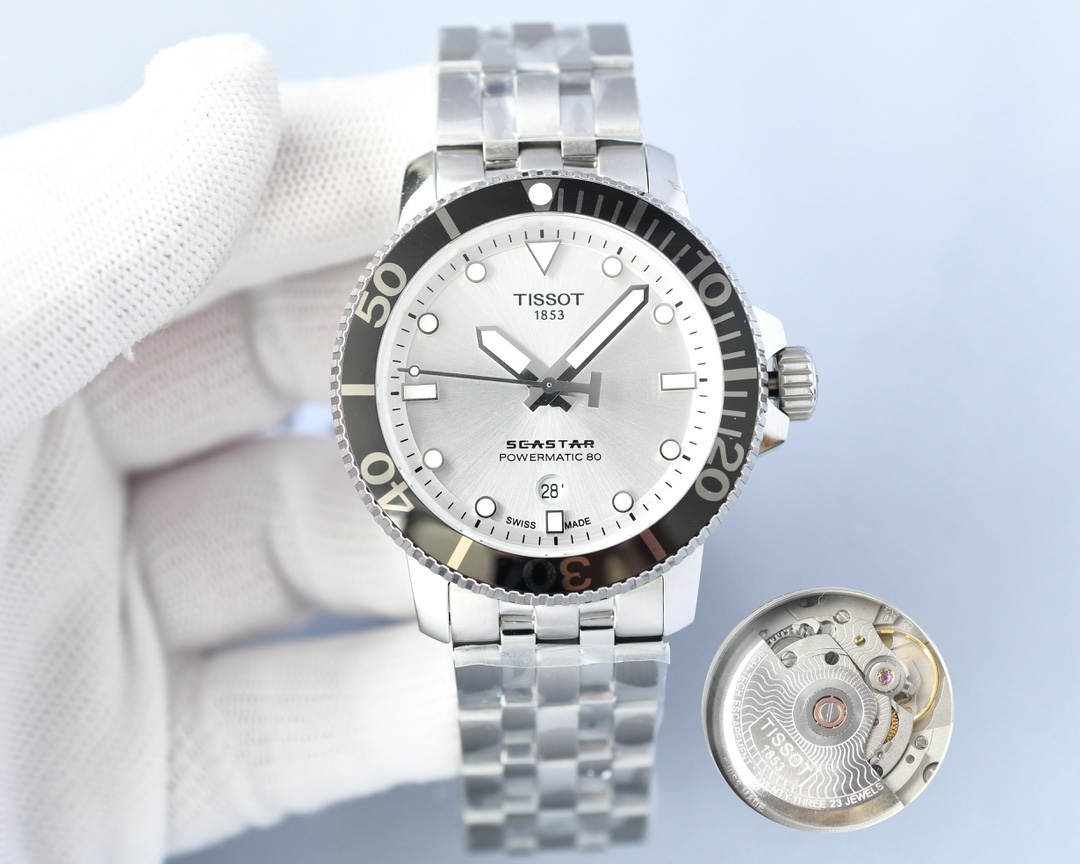 Tissot Starfish Series T120.407.17.041.00 New T120 Mechanical Men's Watch Speedo Series