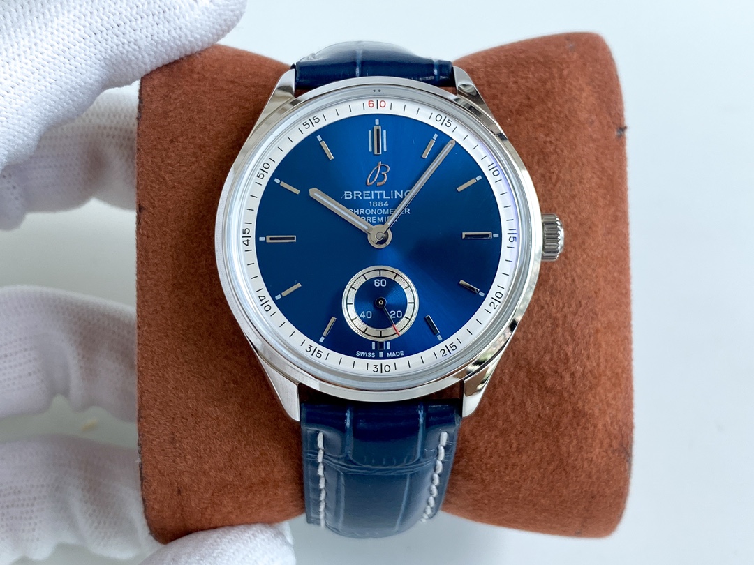 Breitling - Puia Automatic 316L steel CNC polished to perfection