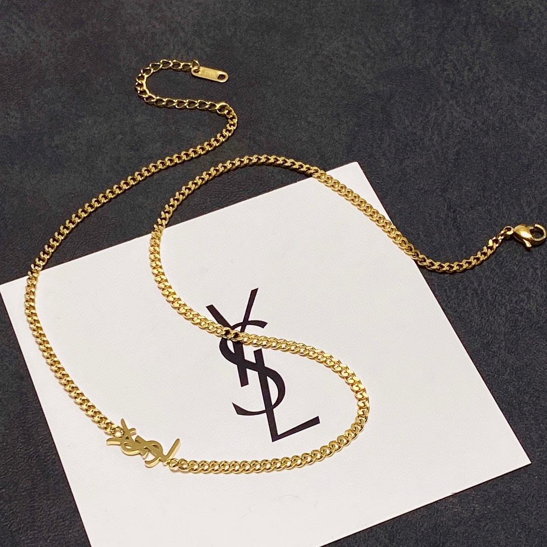 Saint Laurent YSL necklace