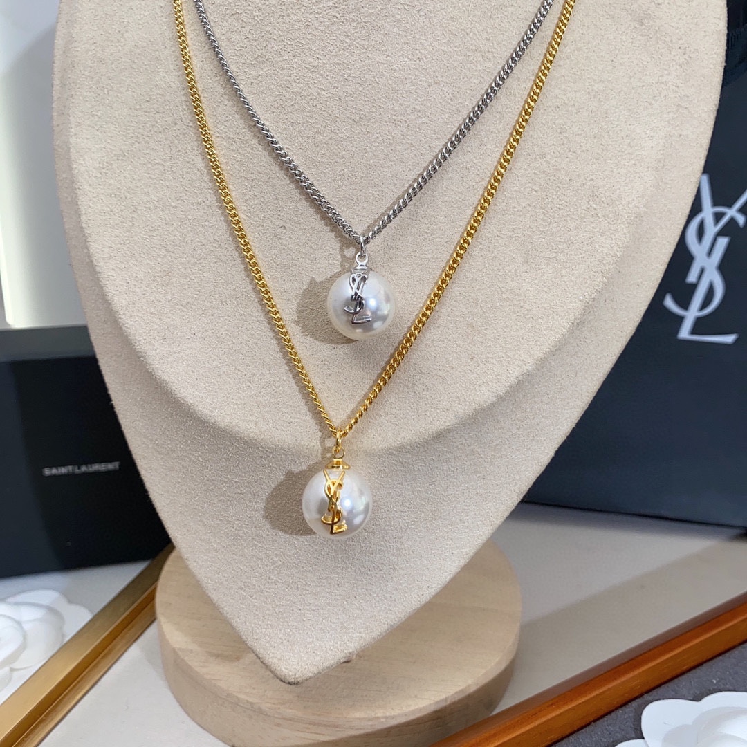 Saint Laurent YSL necklace