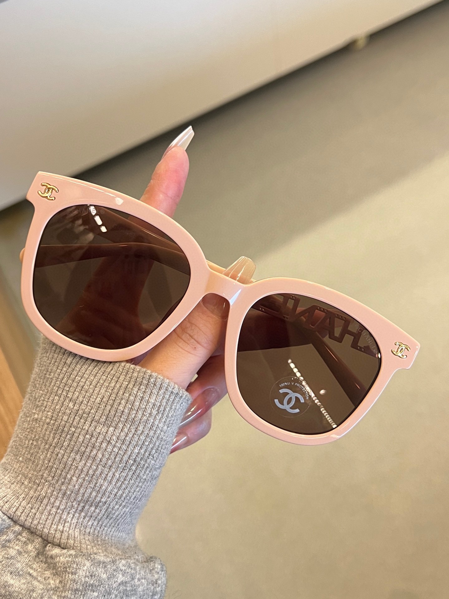 CHANEL sunglasses net red sunglasses model CH7335