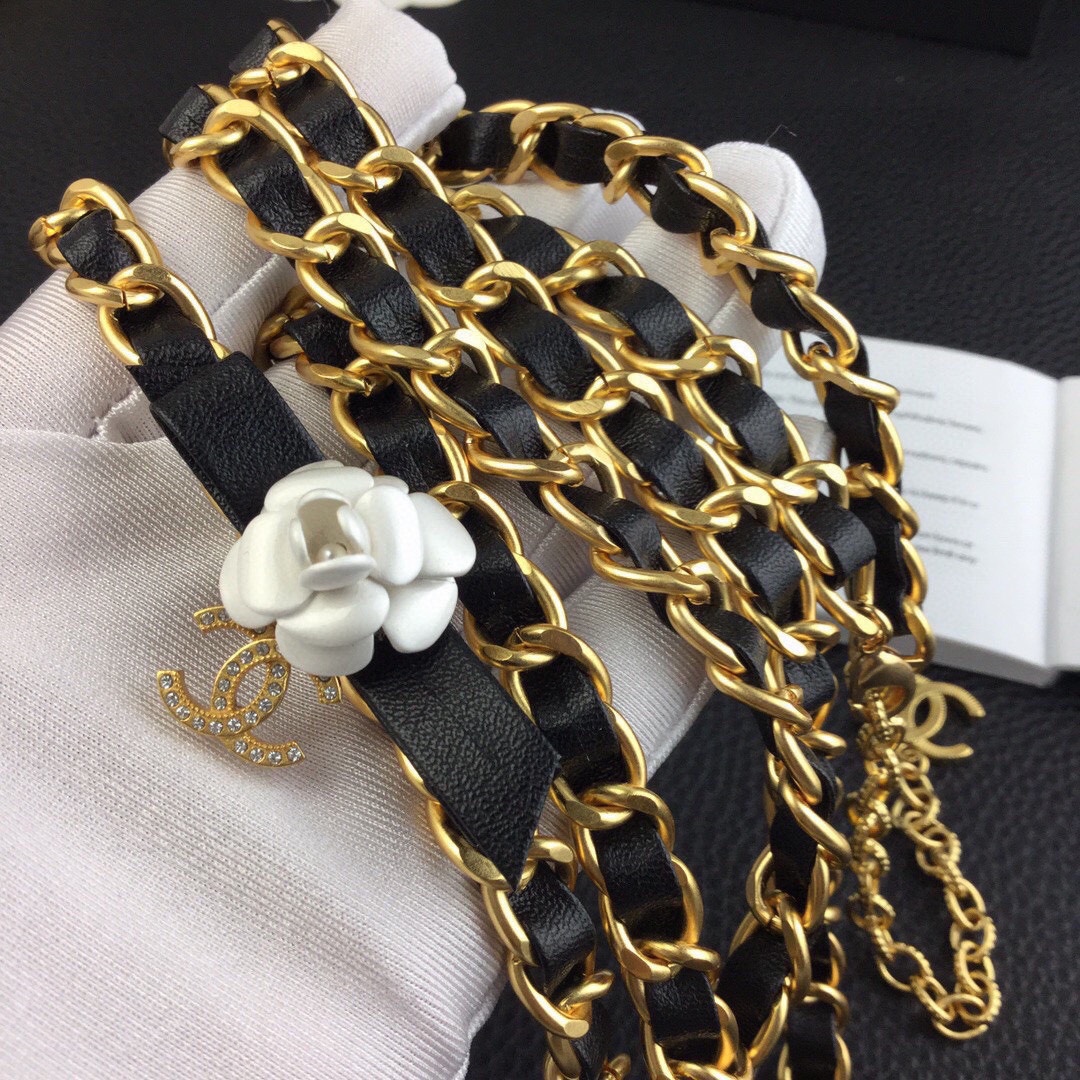 CHANEL🇫🇷Xiaoxiang camellia waist chain