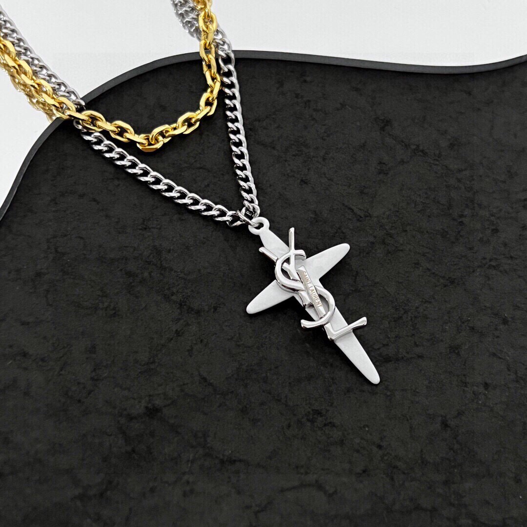 Saint Laurent YSL necklace