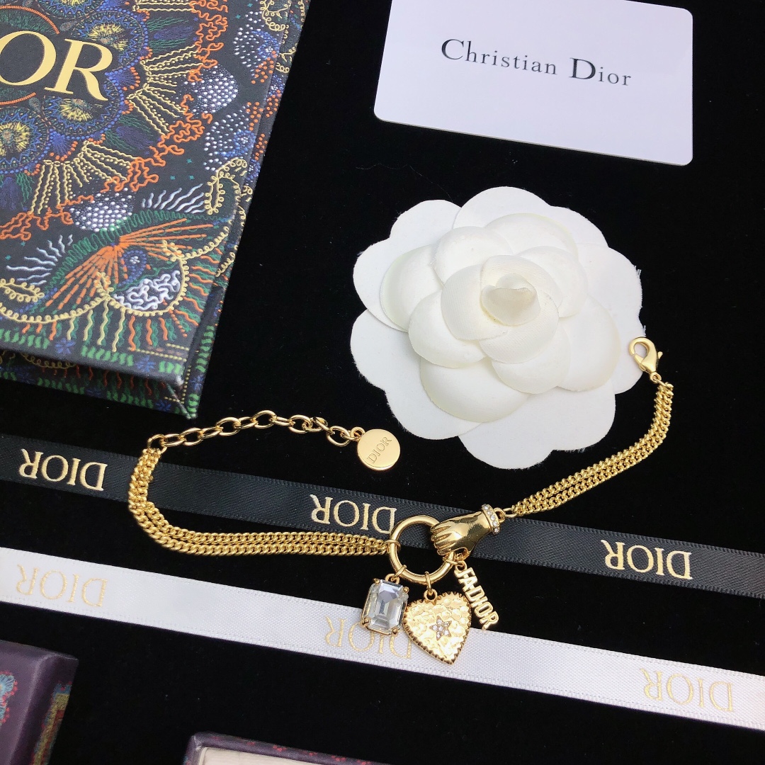 Dior Double Layer Bracelet Set