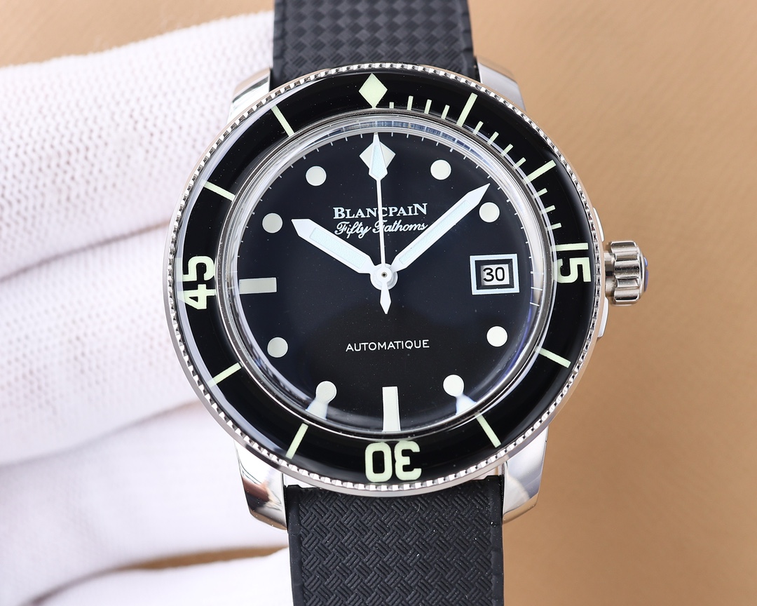 Blancpain Fifty Fathoms [Barracuda] with Calibre 9015 to Cal-1151 Accurate timekeeping