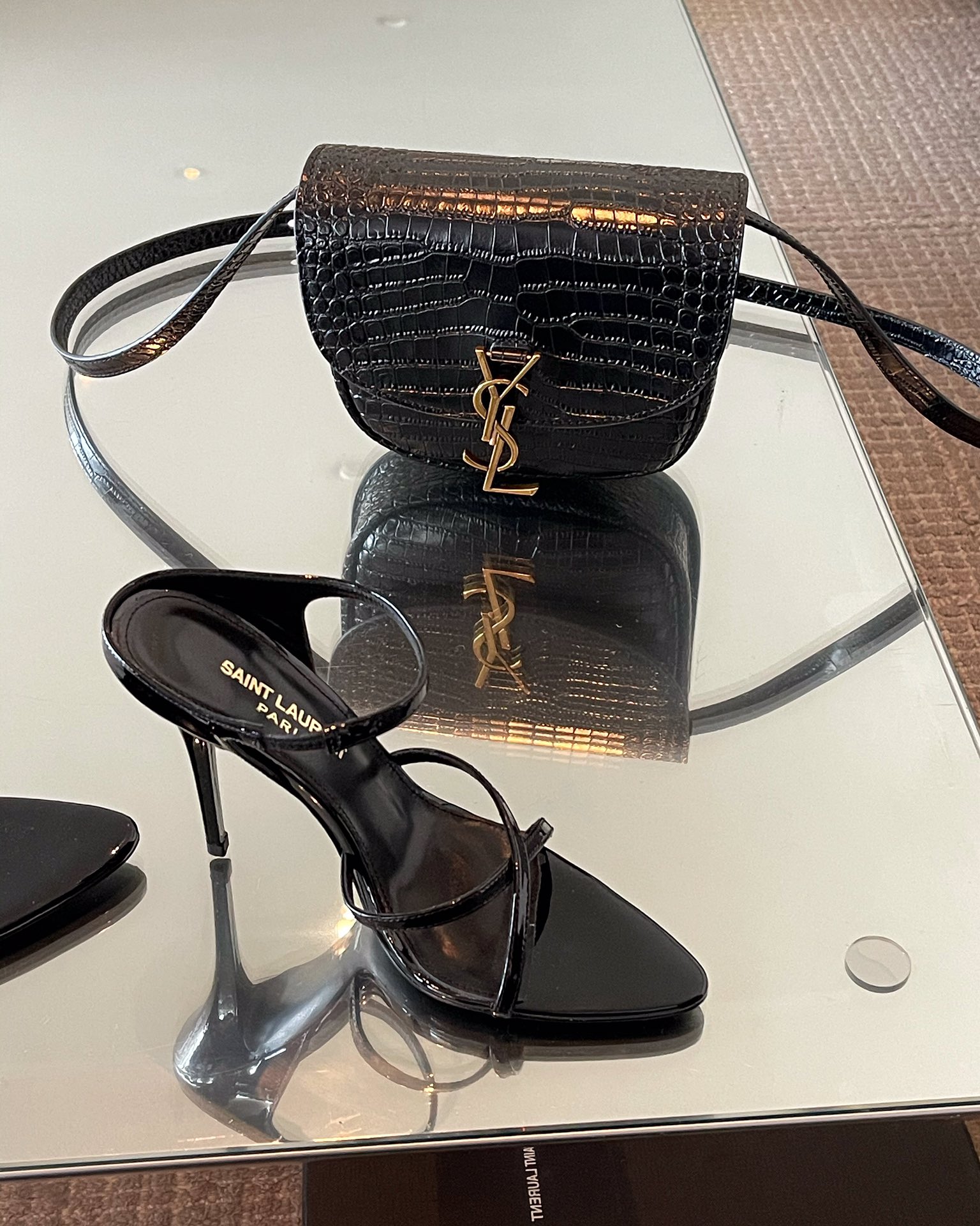 𝙎𝙖𝙞𝙣𝙩 𝙇𝙖𝙪𝙧𝙚𝙣𝙩 | 𝟐𝟎𝟐𝟐/𝐒𝐒 𝐧𝐞𝐰 YSL｜Early spring new high heels Italian leather outsole