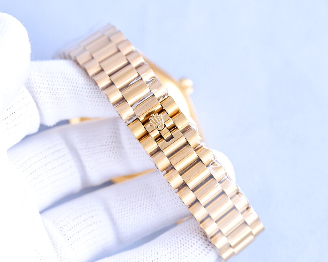 Rolex men's watch classic big three needle design