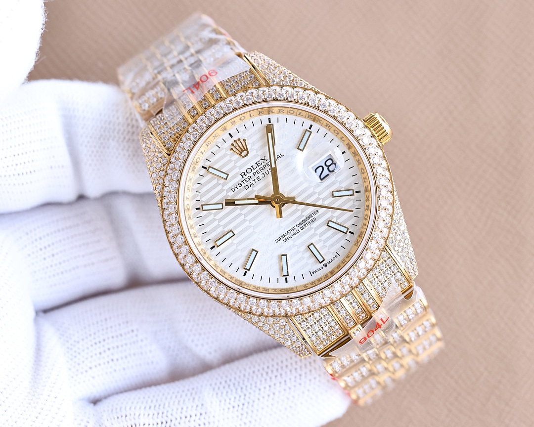 Rolex full diamond model