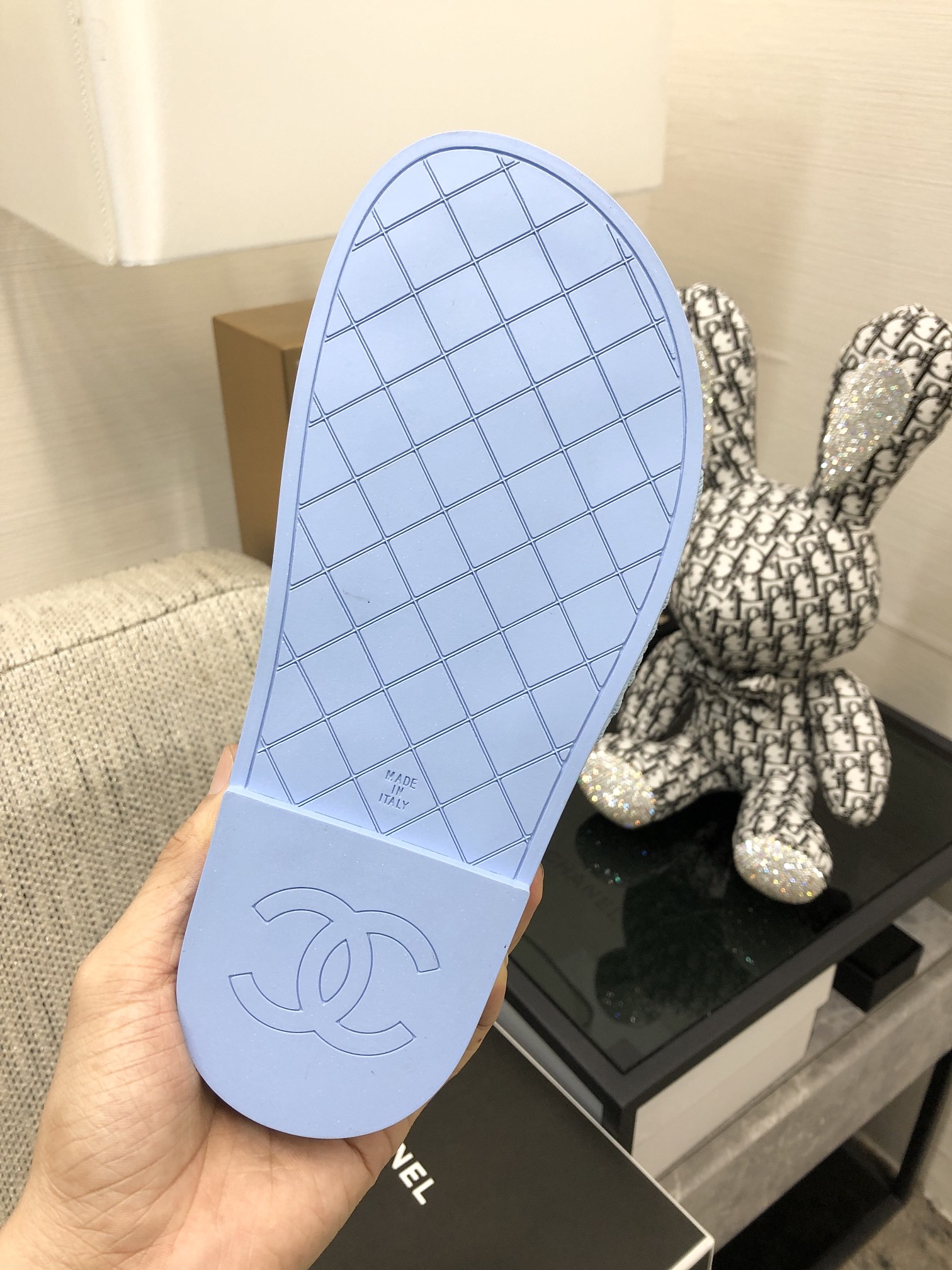 CHANEL 2022 early spring latest honey slippers fashion versatile series imported sheepskin cushioned feet