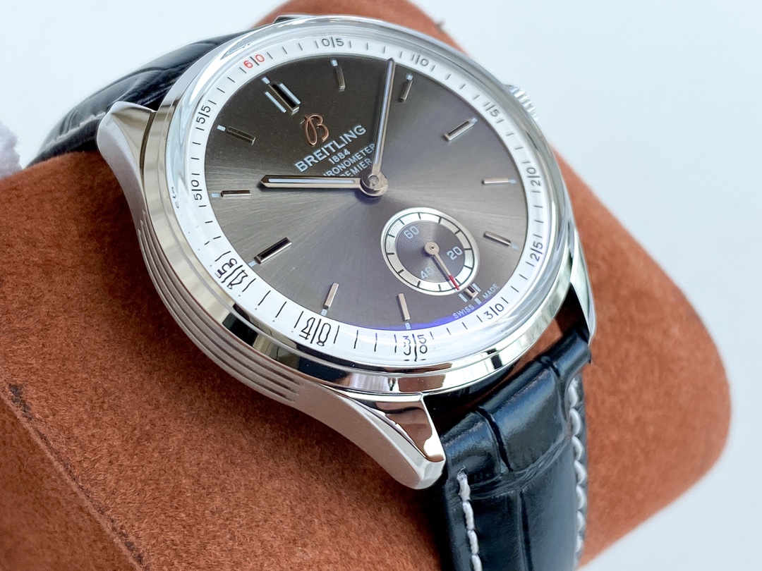 Breitling - Puia Automatic 316L steel CNC polished to perfection