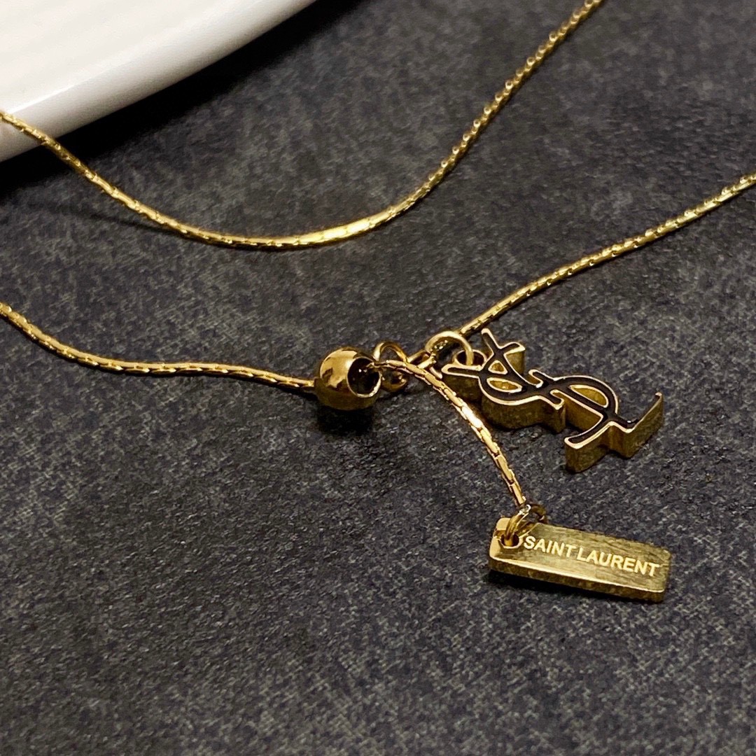 Saint Laurent YSL necklace