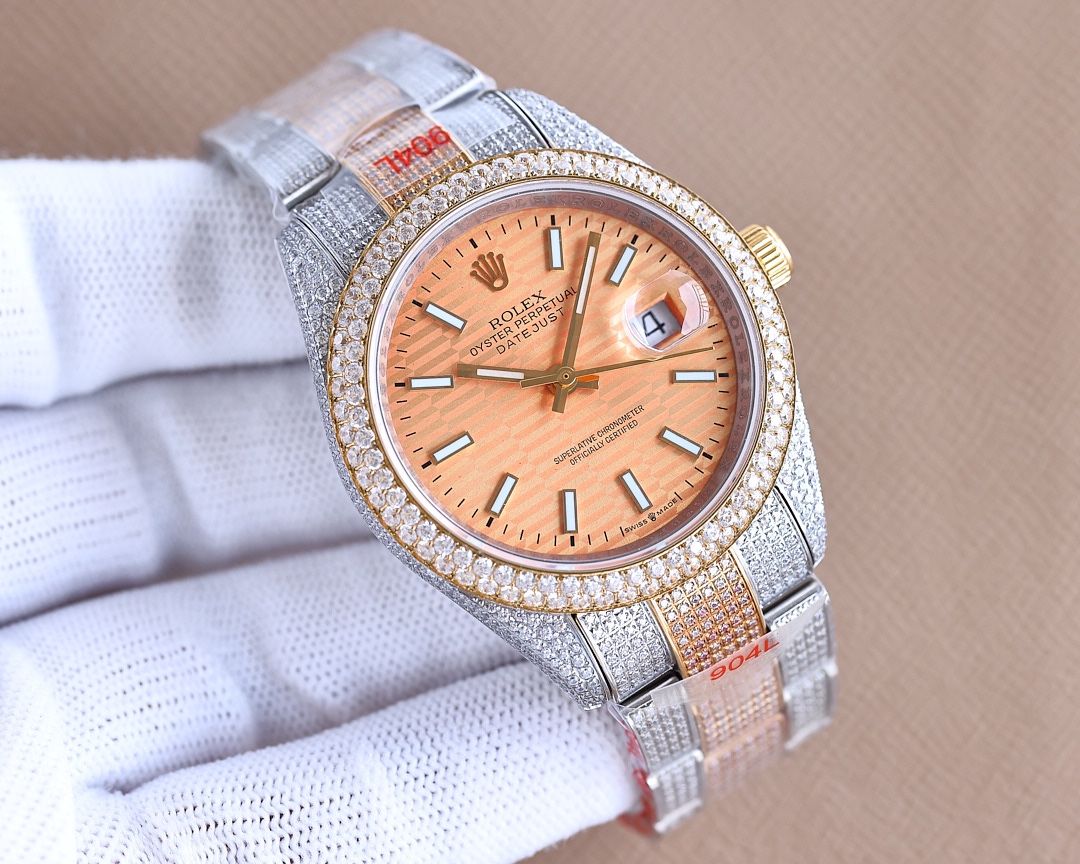 Rolex full diamond model