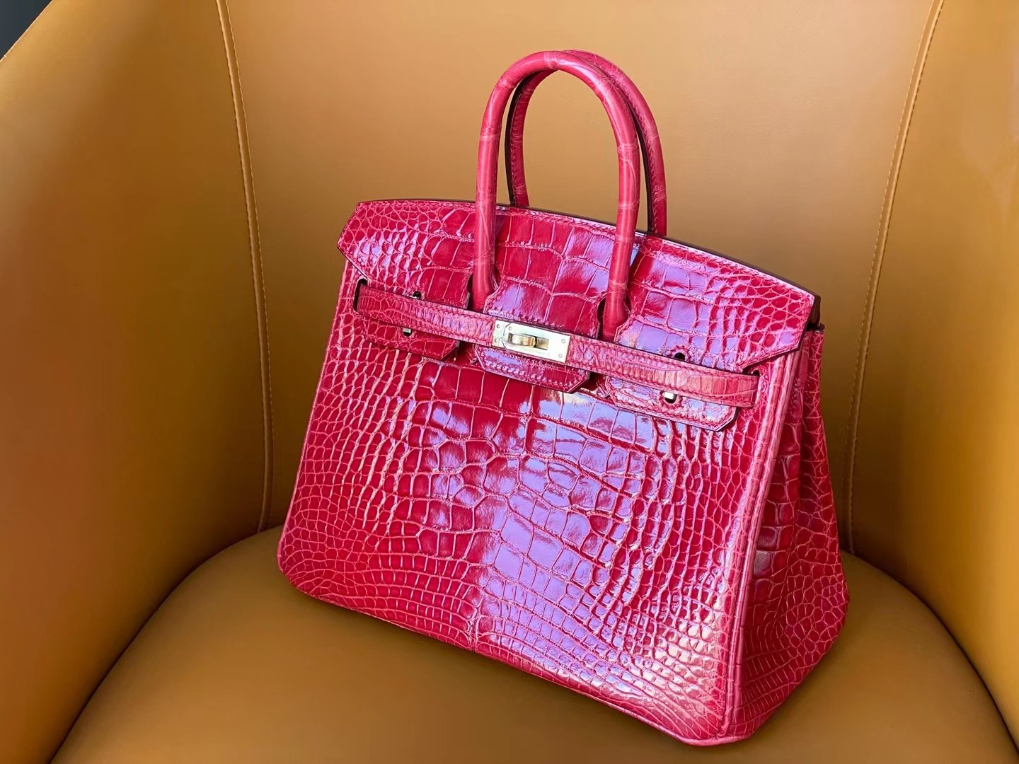 Birkin 25/30 Counter hcp French alligator