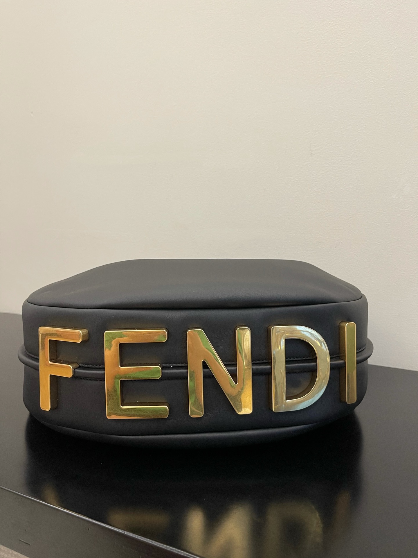 FENDI praphy underarm bag large black