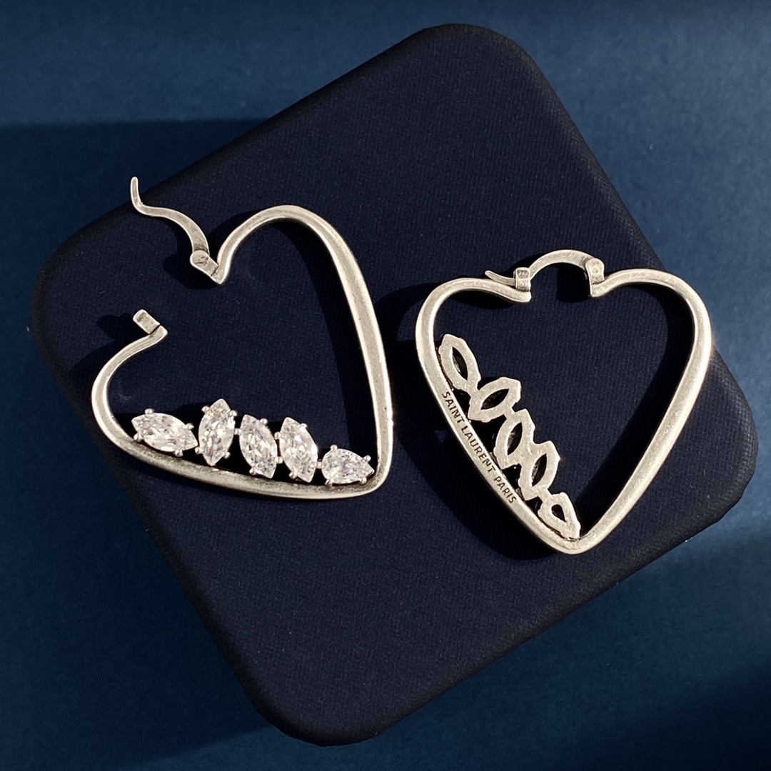 Saint Laurent YSL earrings studs