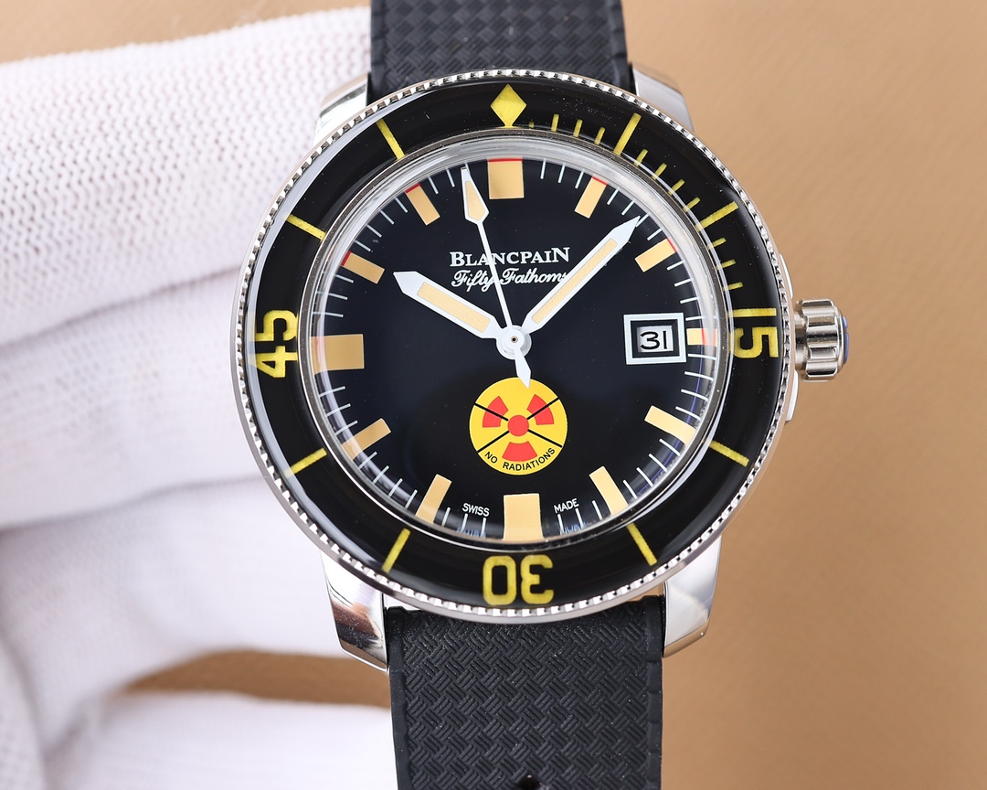 Blancpain Fifty Fathoms [Barracuda] with Calibre 9015 to Cal-1151 Accurate timekeeping