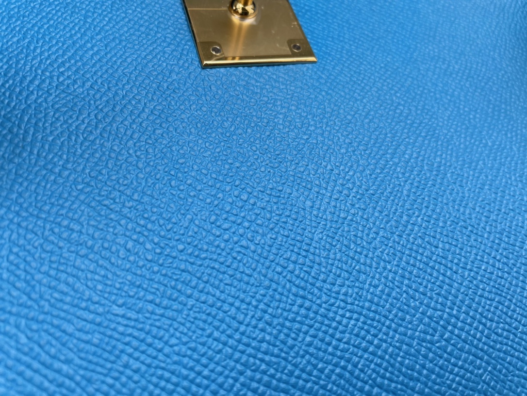 Kelly28 Izmir blue epsom leather