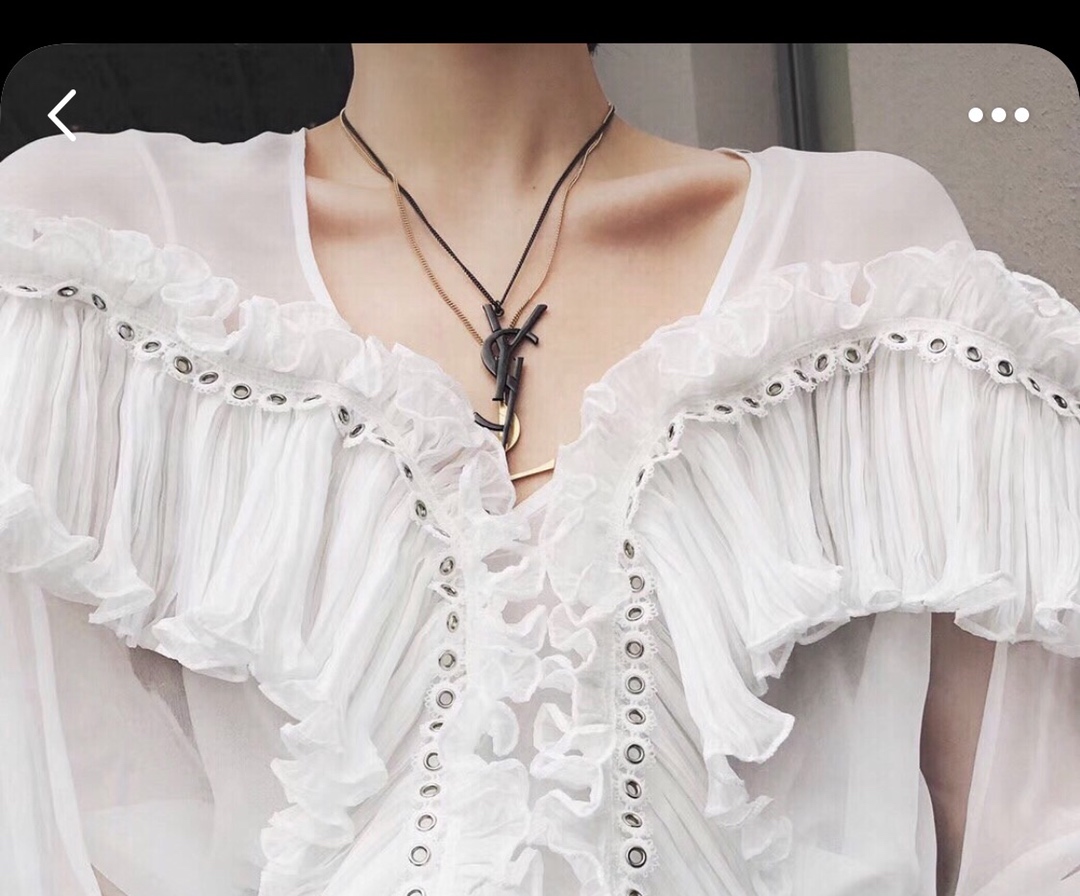 Saint Laurent YSL necklace