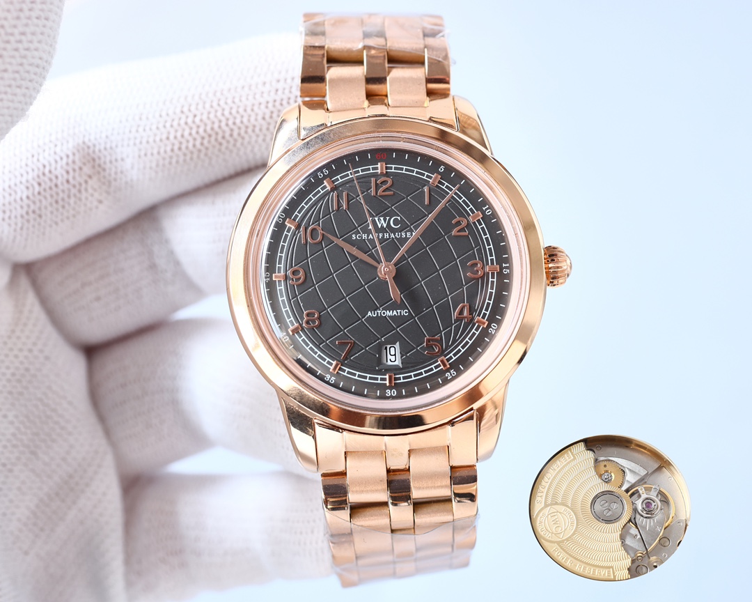 IWC- Universal Portuguese Upgraded Automatic with Original 9015® Movement