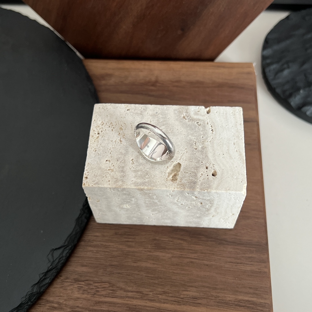 𝐆𝐮𝐜𝐜𝐢 925 Sterling Silver Double G Ring