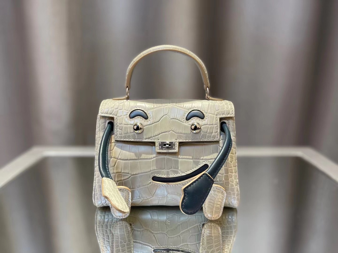 kelly doll  American crocodile top craftsmanship wax thread hand sewing