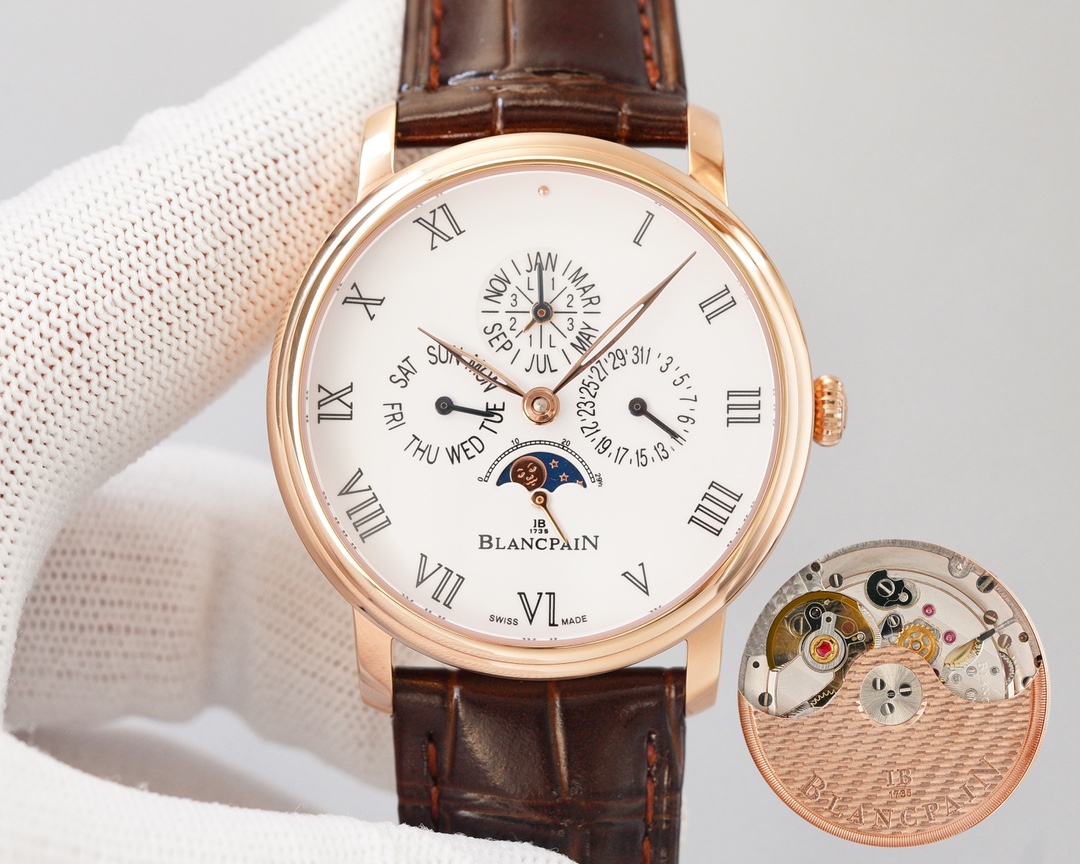 Blancpain - This functional watch comes from the classic Blancpain collection