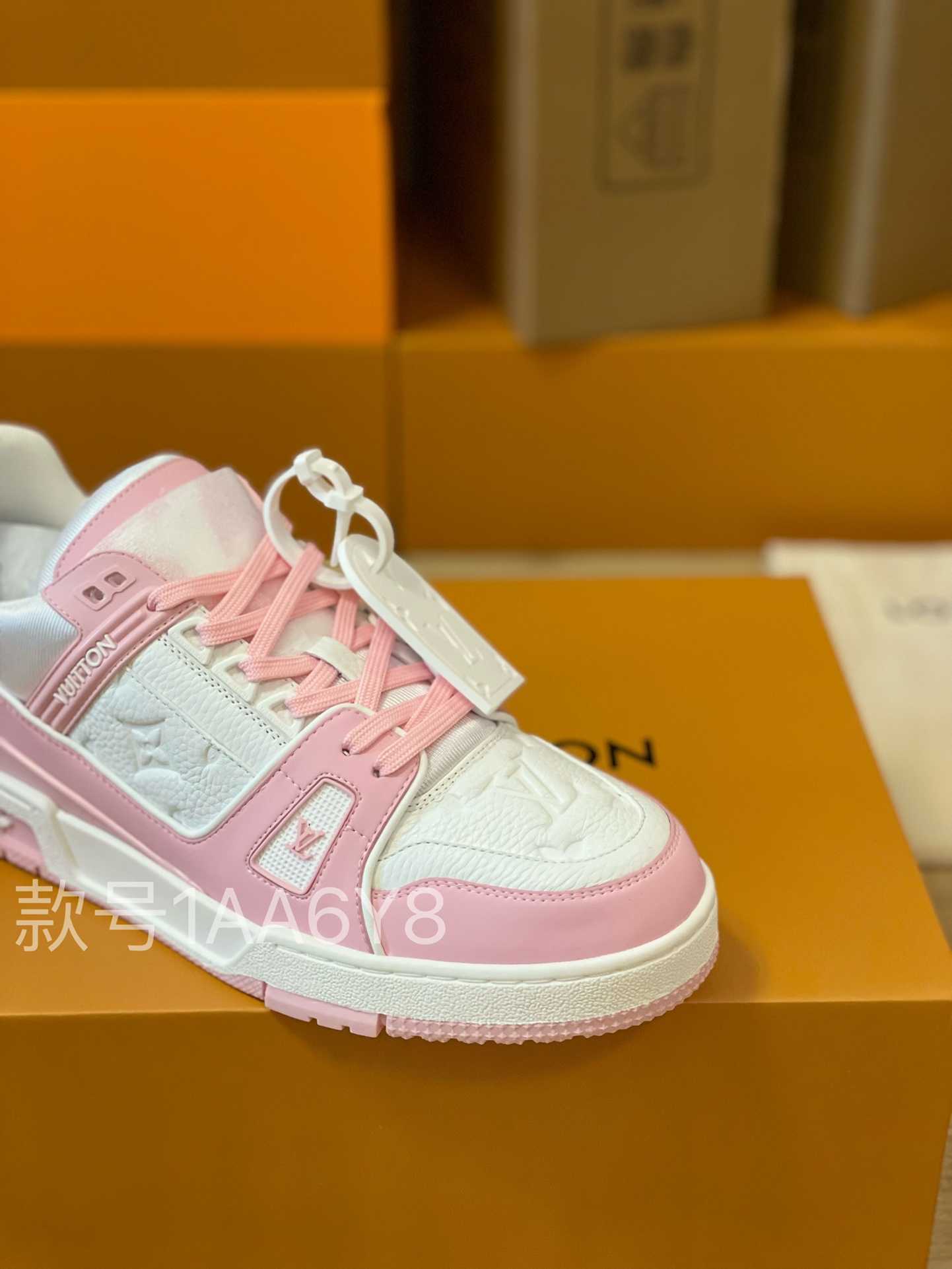 Louis Vuitton Trainer men's style 1AA6Y8