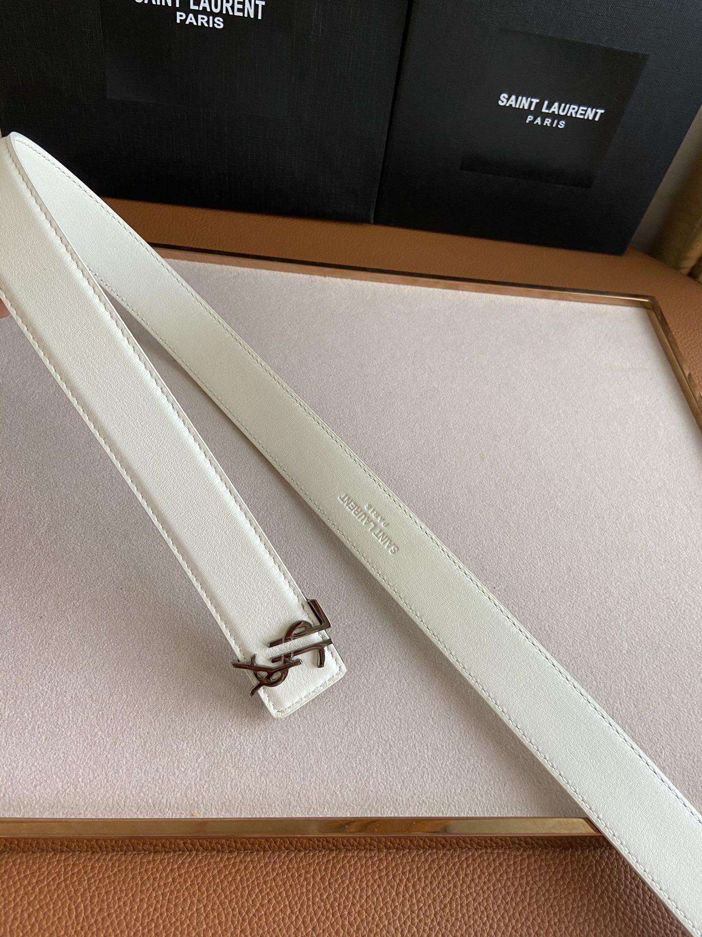 Saint Laurent YSL Misplaced Iconic Logo