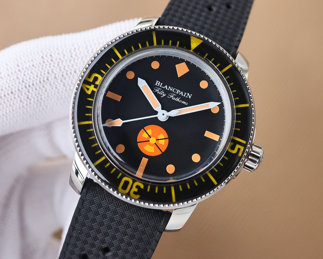 Blancpain Fifty Fathoms [Barracuda] with Calibre 9015 to Cal-1151 Accurate timekeeping