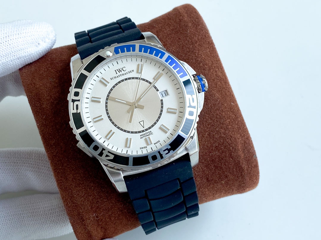 IWC- Fine men's watches Imported Citizen mechanical movement, top 316 stainless steel case and strap