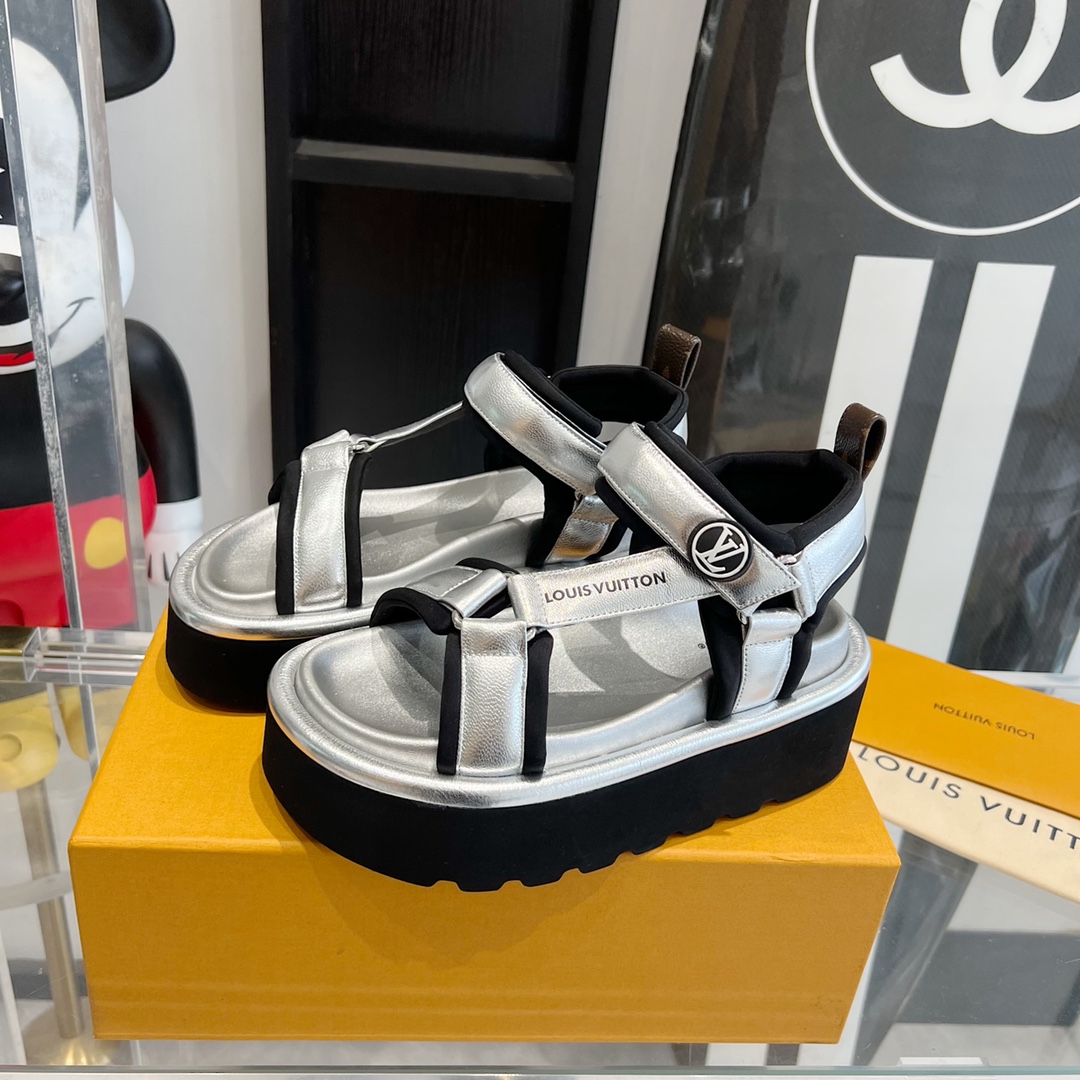 Louis Vuitton sandals high-end fashion all-match models