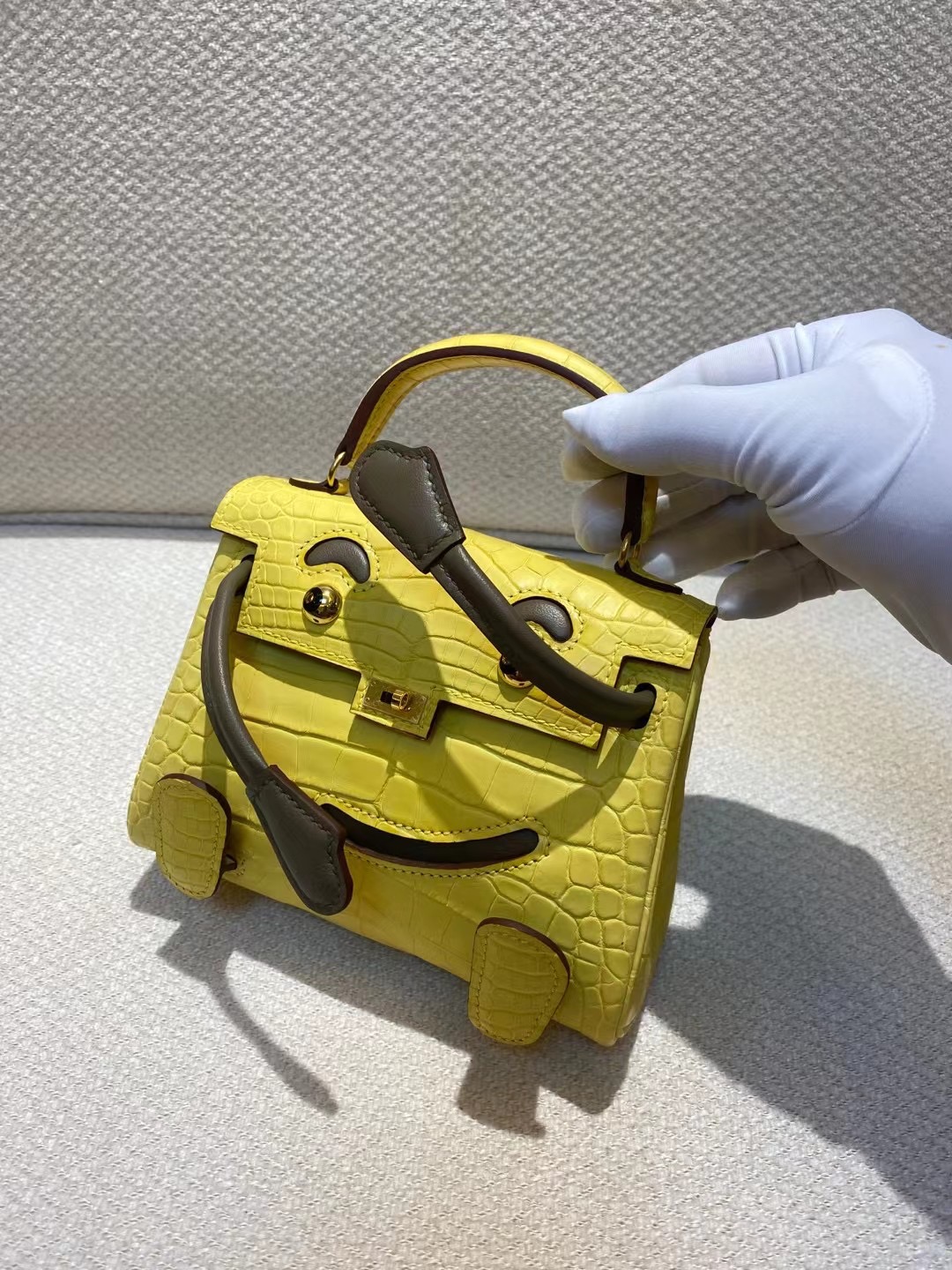 kelly doll  American crocodile top craftsmanship wax thread hand sewing