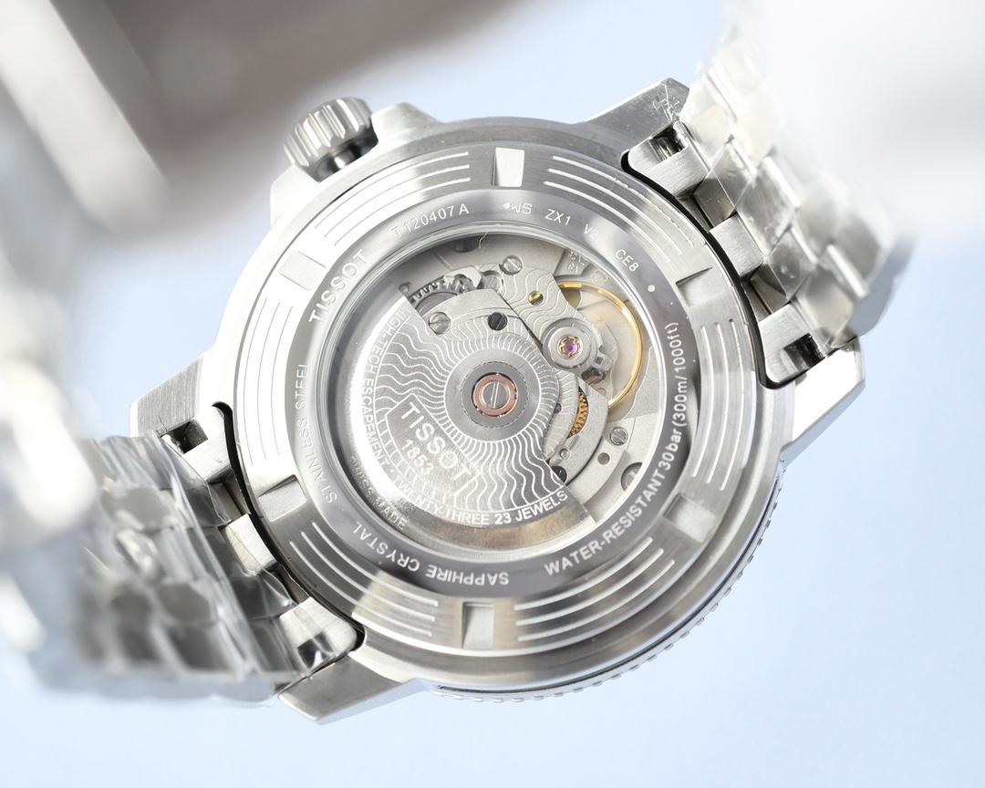 Tissot Starfish Series T120.407.17.041.00 New T120 Mechanical Men's Watch Speedo Series