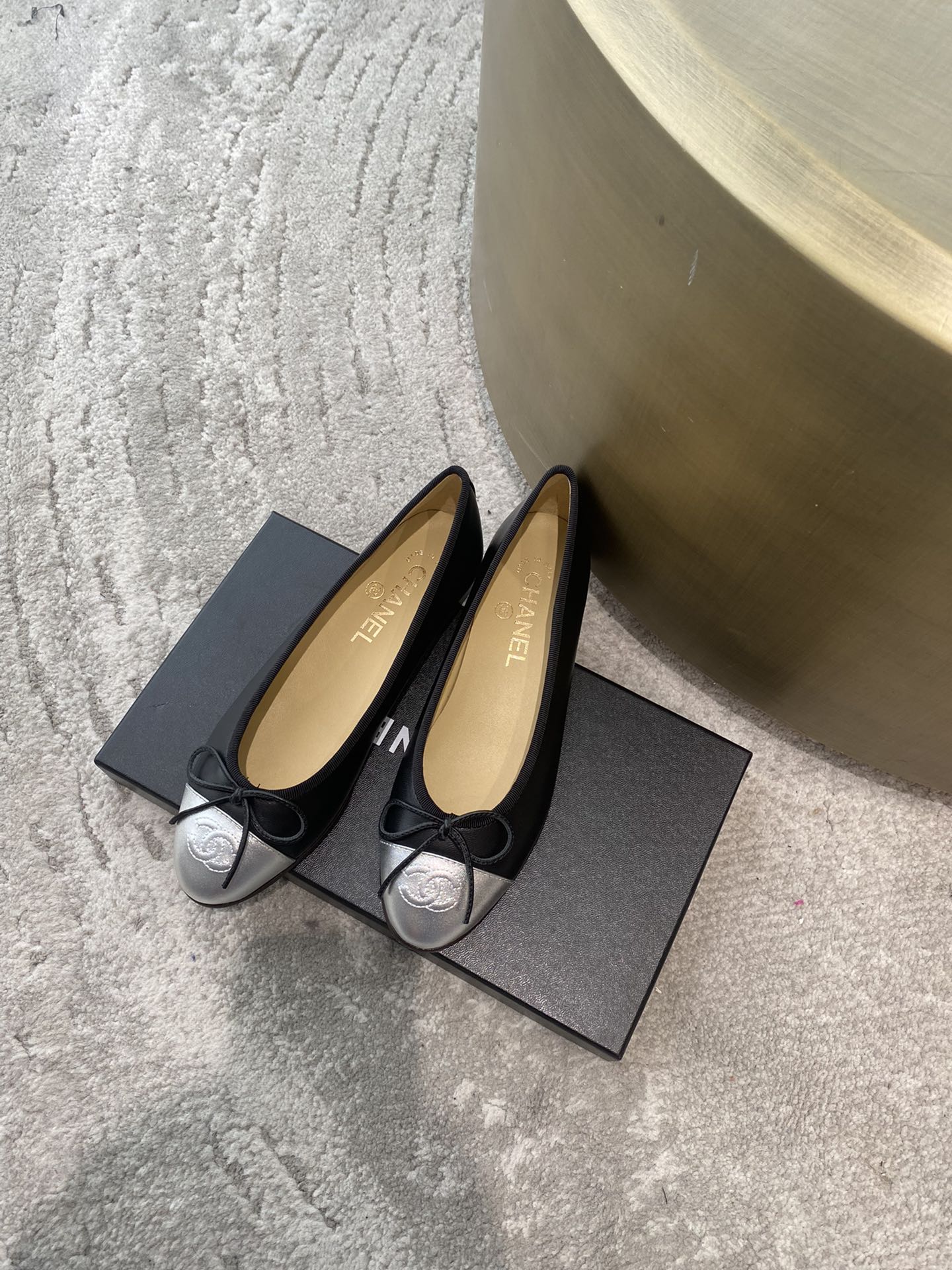 CHANEL ballet shoes Imported custom leather Italy imported leather outsole